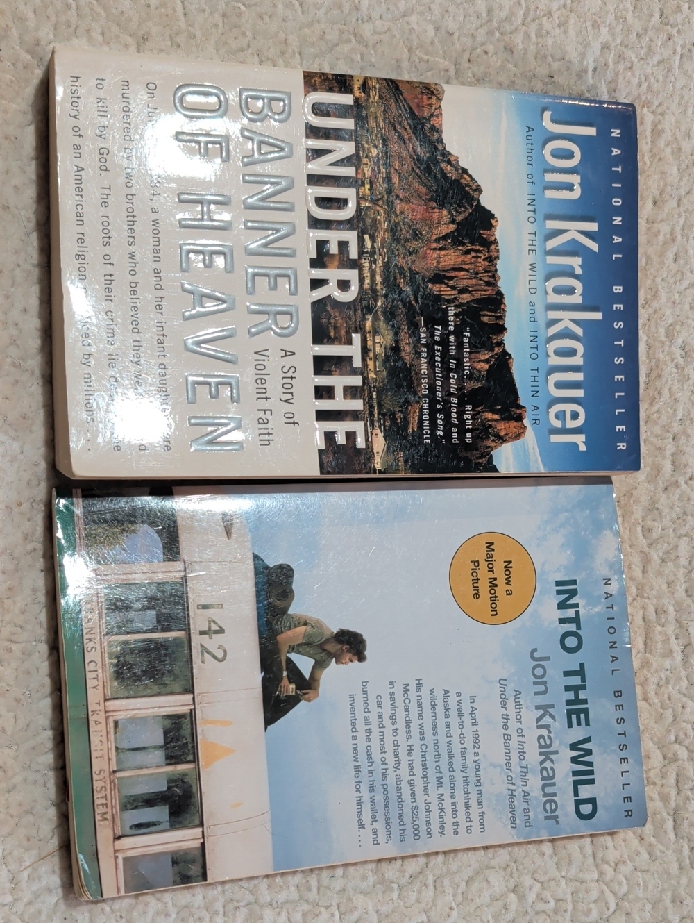 Jon Krakauer Book Set